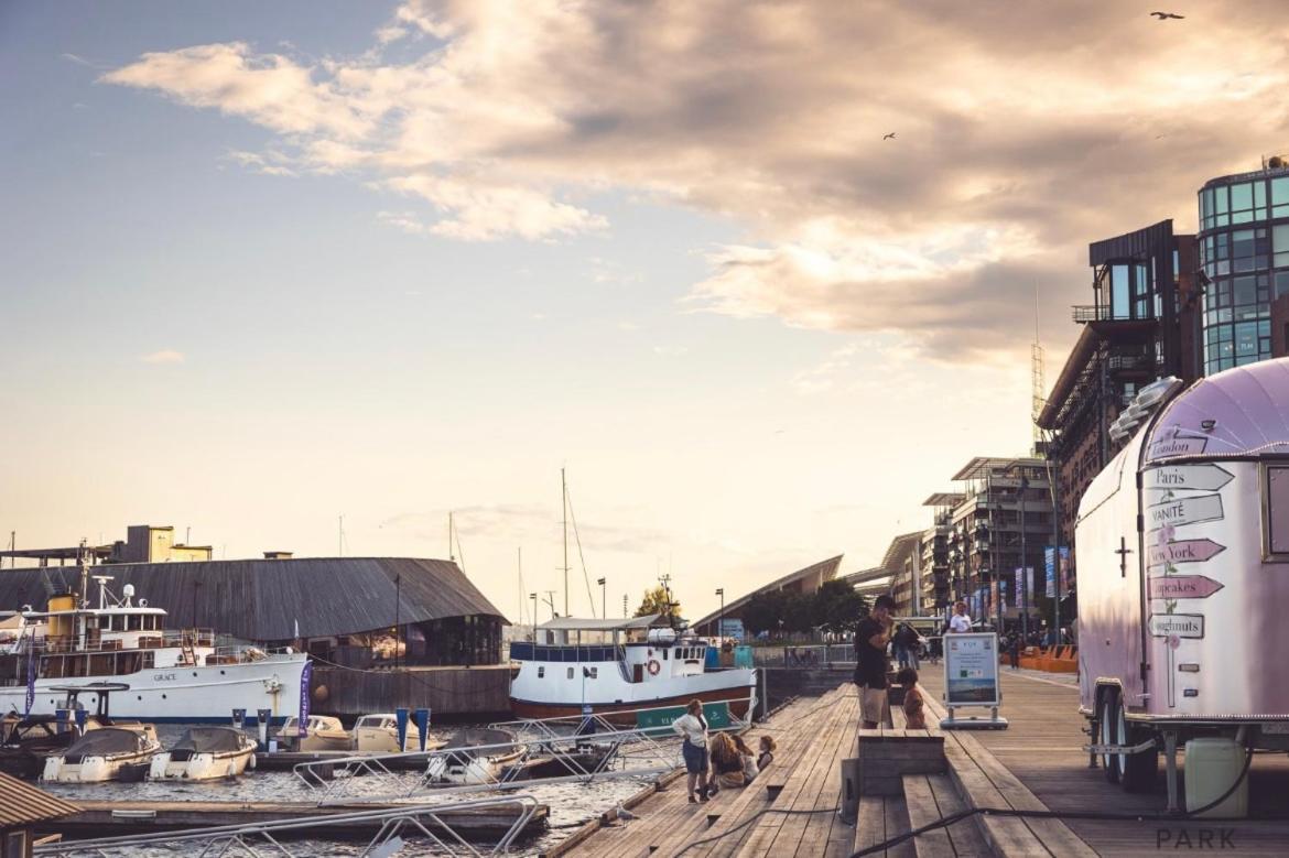 Tjuvholmen - Ved Aker Brygge Lägenhet Oslo Exteriör bild